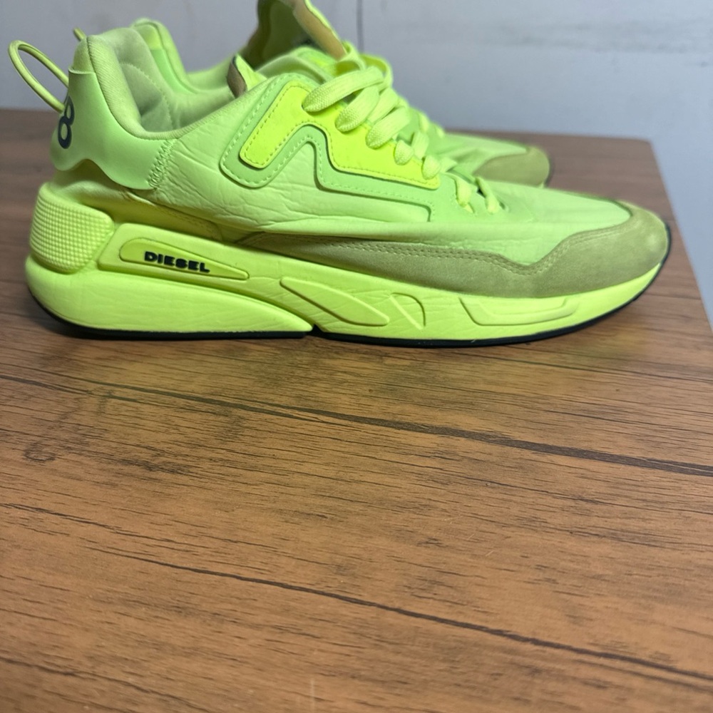 Diesel Neon Green Sneakers